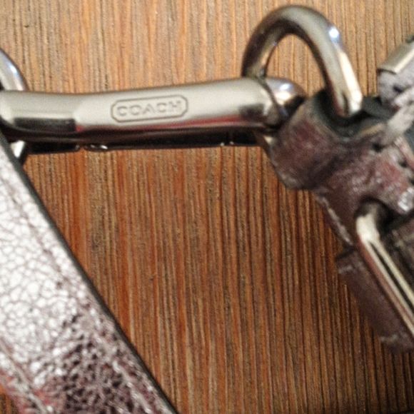 Coach Madison Sophia Metallic Satchel,EUC - Picture 15 of 16